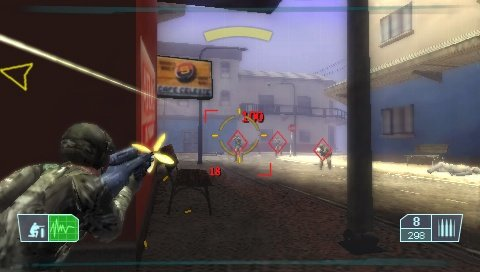 Ghost Recon Advanced Warfighter 2 screenshot 3 for PSP